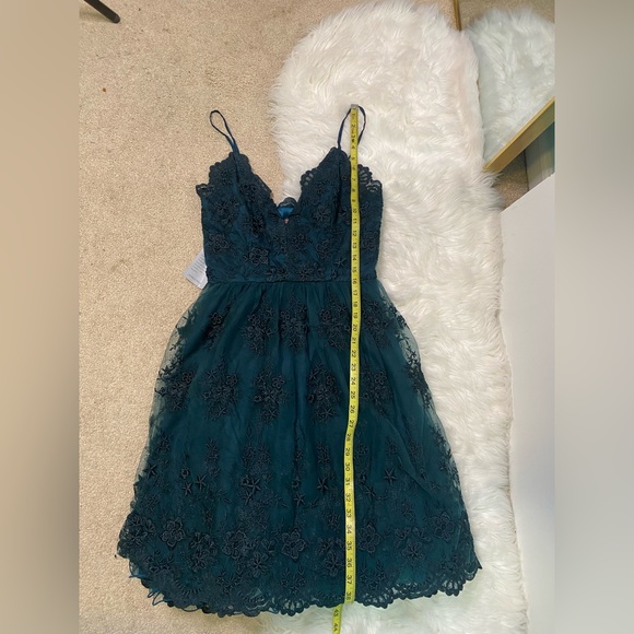 #168 Chi Chi London Cami Lace Skater Dress size 8 BWT - Picture 10 of 12